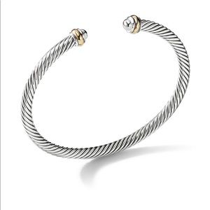 Cable Classics Bracelet with 18K Yellow Gold
